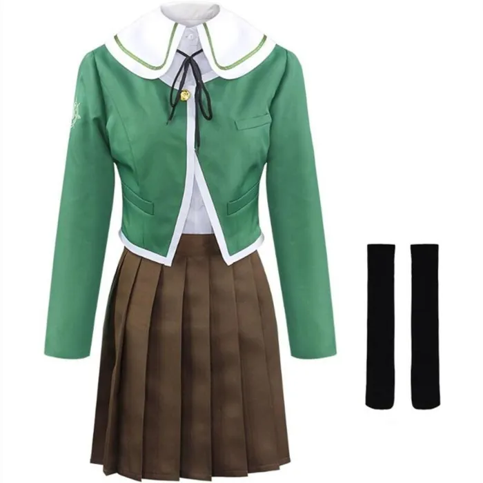Anime Danganronpa Kuma Chihiro Fujisaki Cosplay Costume Women'S Jk Uniforms Suit Costume