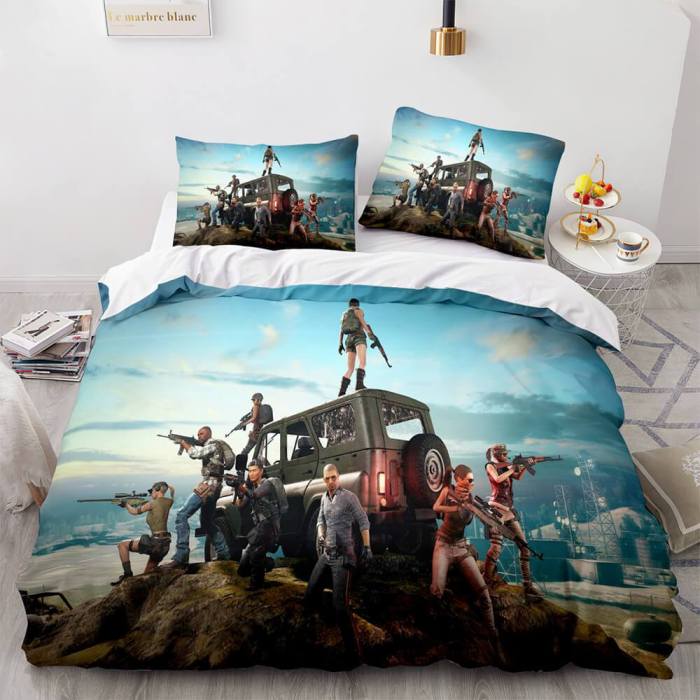 Playerunknown'S Battlegrounds Cosplay Bedding Sets Duvet Covers Sheets