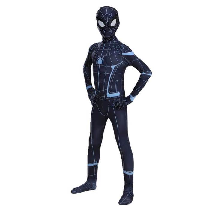 Kids Spider-Man No Way Home Peter Parker Jumpsuit Cosplay Costume
