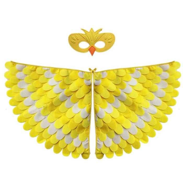 Kids Animal Costume Birds Felt Wings Fun Cosplay Halloween Costumes Butterfly Wing