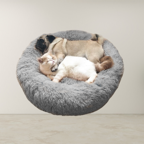 Calming Soft Faux Fur Pet Beds