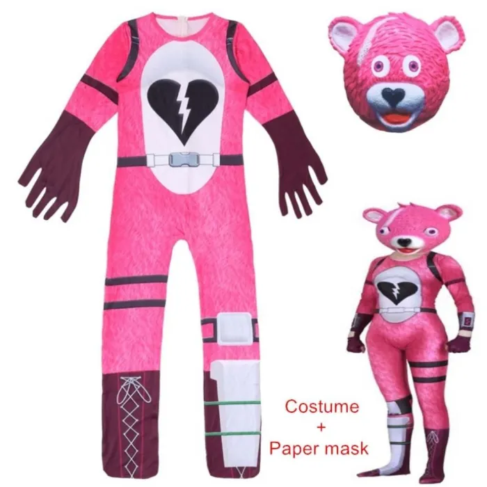 Fantasia Mardi Gras Girl Clothing Set   Kids Costume Girls Battle Royale Clothes Set Fortress Children Halloween Costumes