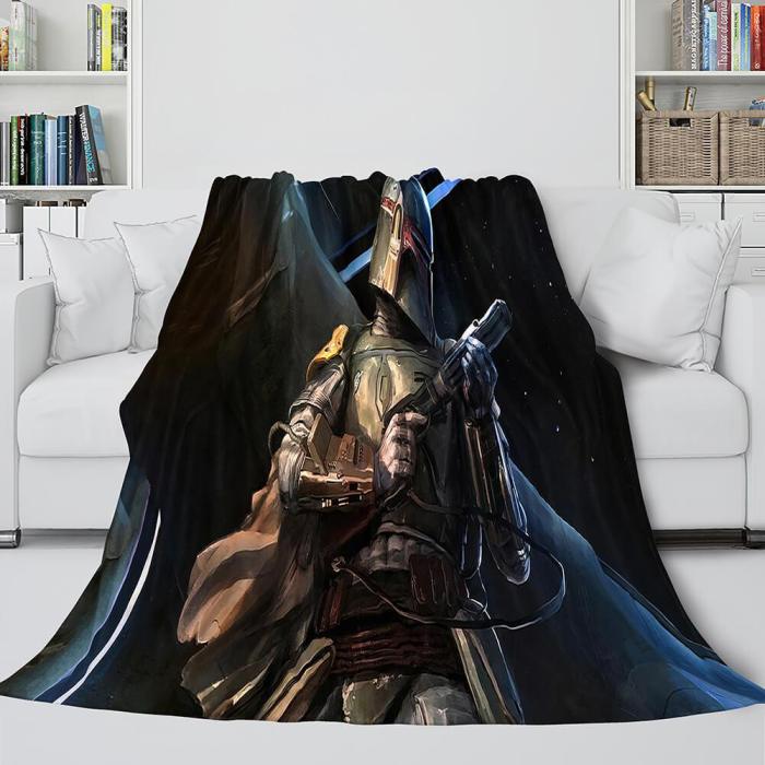 Star Wars Series Flannel Fleece Throw Cosplay Blanket Comforter Set
