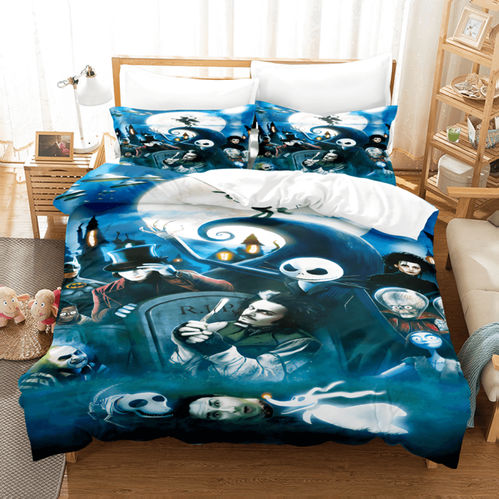 The Nightmare Before Christmas Bedding Set Duvet Covers Bed Sheets