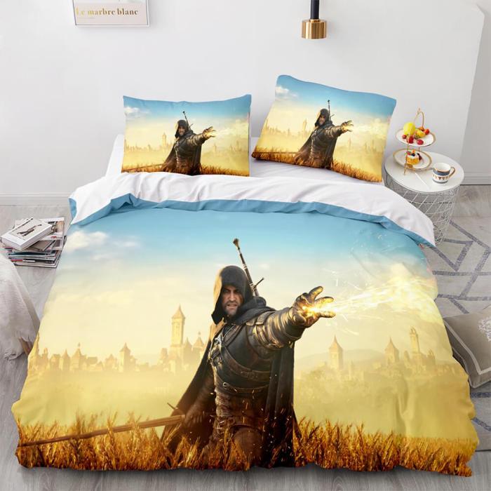 The Witcher 3 Wild Hunt Cosplay Comforter Bedding Sets Duvet Covers