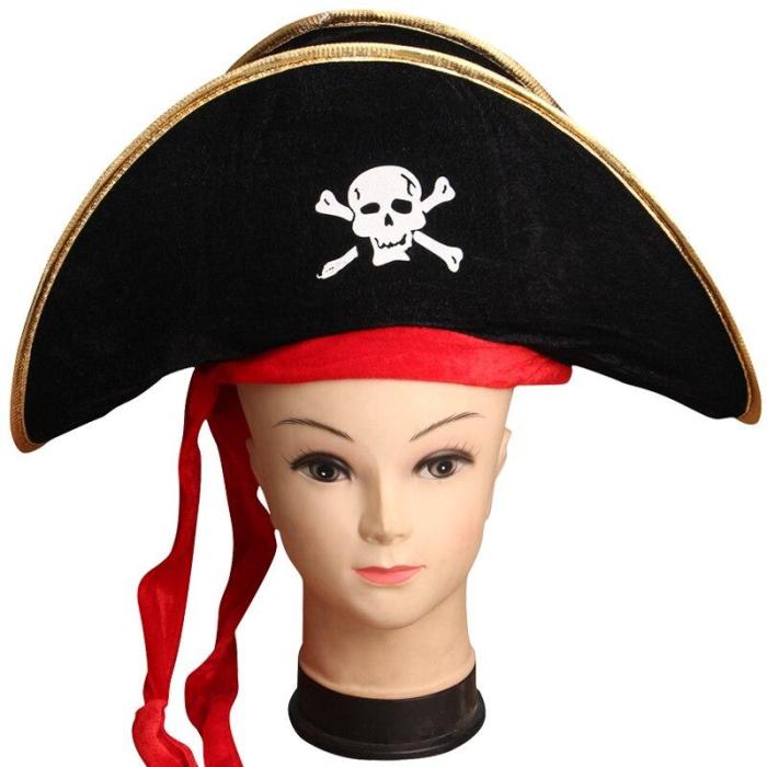 Halloween  Pirate Captain Baby Headwear Cosplay Costume Boys Girls Bodysuits Christmas Fancy Clothes Kids Children Jumpsuits