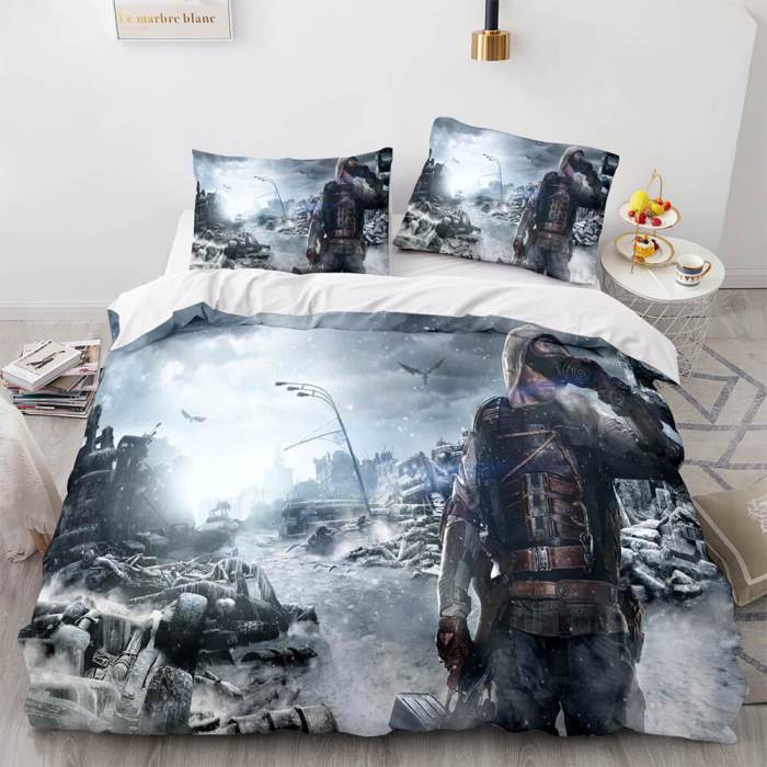 Counter-Strike Cs Bedding Set Quilt Duvet Covers Comforter Bed Sheets