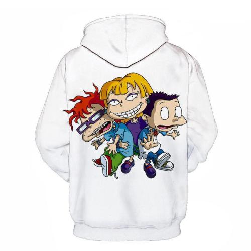 Rugrats In Paris Cartoon Anime Style 2 Cosplay Unisex 3D Printed Hoodie Sweatshirt Pullover