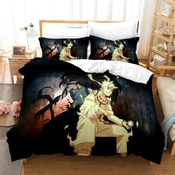 Naruto Shippuden Ultimate Ninja Storm 4 Cos Duvet Covers Bedding Set