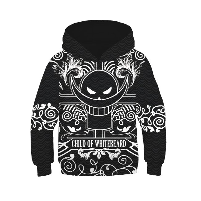 One Piece Anime  Style 4 Cosplay Kids 3D Print Sweatshirts Jacket Hoodies For Children