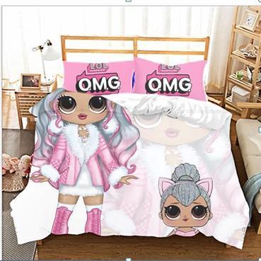 Lol Surprise Cosplay Bedding Set Duvet Covers Comforter Bed Sheets