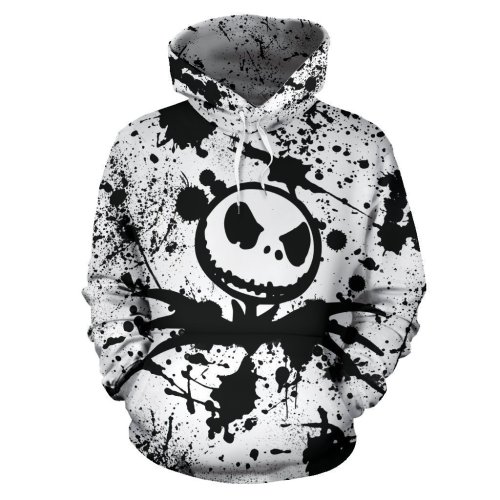 The Nightmare Before Christmas Anime Jack Sally 21 Unisex 3D Printed Hoodie Pullover Sweatshirt