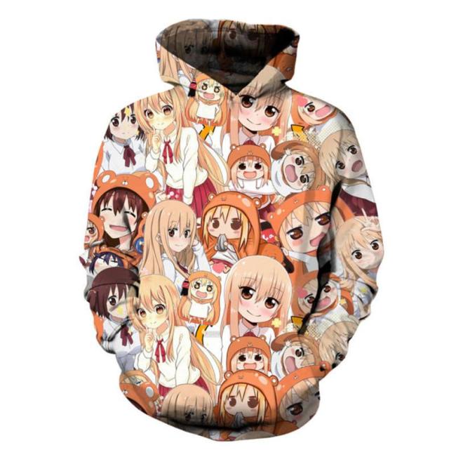 Himono Onna Anime Aru No Hikari Tv Cosplay Unisex 3D Printed Hoodie Sweatshirt Pullover