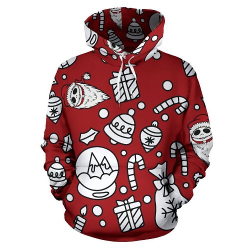 The Nightmare Before Christmas Anime Jack Sally 24 Unisex 3D Printed Hoodie Pullover Sweatshirt