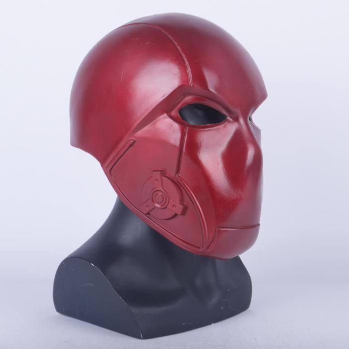 Titans Season 3 Red Hood Cosplay Latex Helmet Halloween Prop