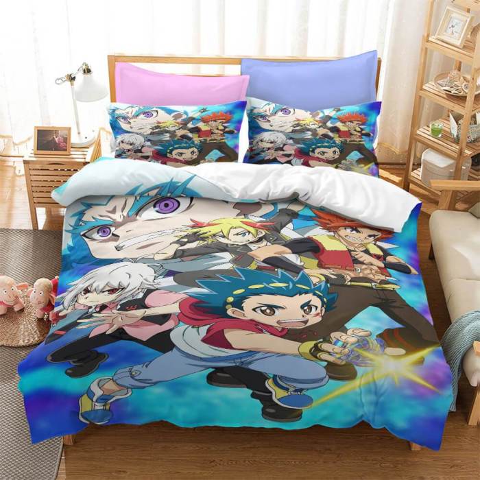 Cartoon Animation Cosplay Bedding Set Duvet Cover Comforter Bed Sheets