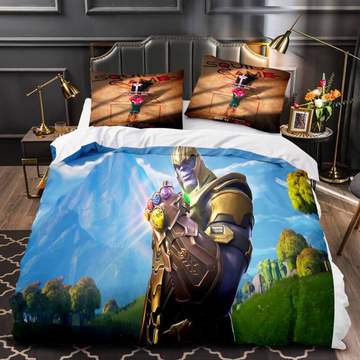 Squid Game Cosplay Bedding Sets Duvet Covers Comforter Bed Sheets