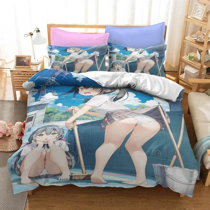 Classic Cartoon Animation Bedding Set Duvet Cover Comforter Bed Sheets