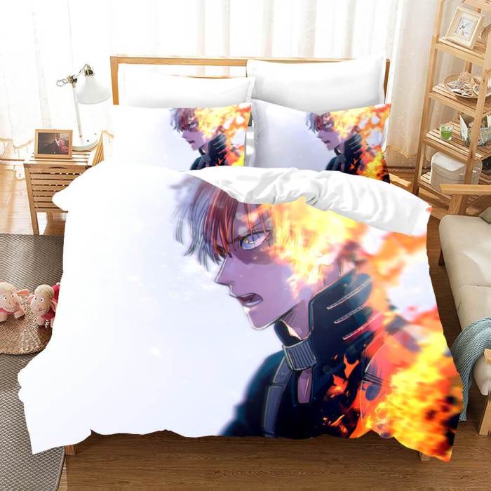Anime My Hero Academia Bedding Set Duvet Covers Comforter Bed Sheets