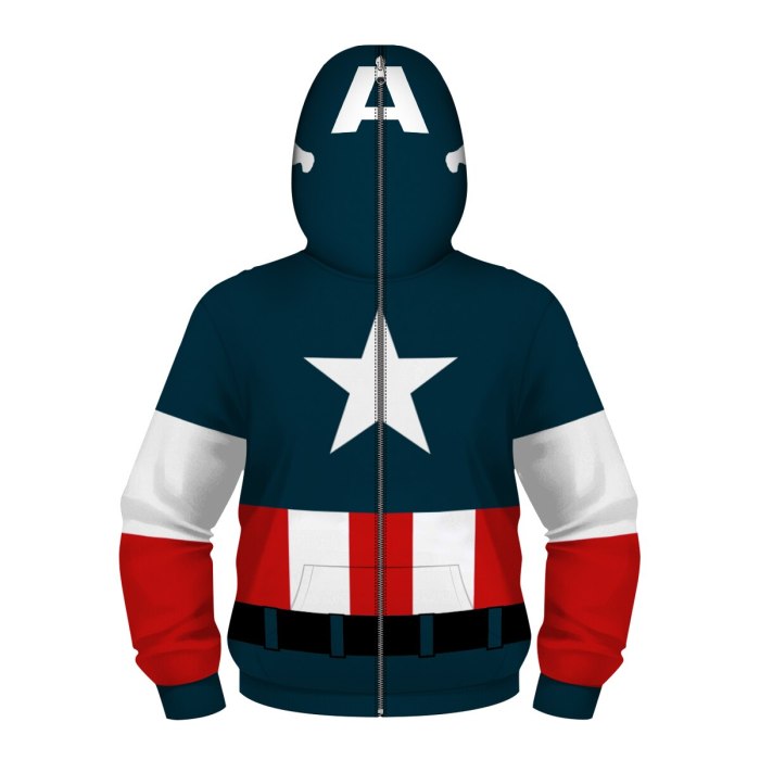 The Avengers Movie Boys Face Covered Space Suit Cosplay Kids Sweatshirts Jacket Hoodies With Zipper For Children