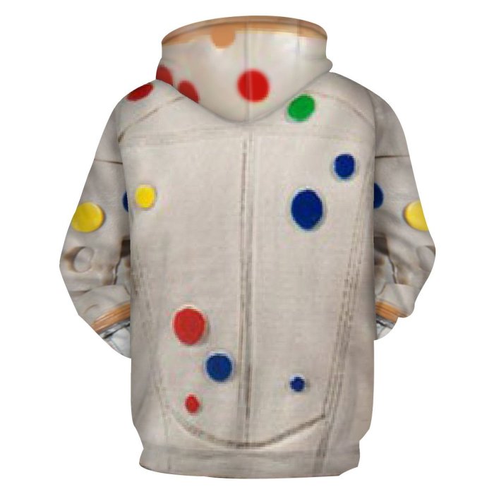 2 Pcs/Set The Suicide Squad Movie Blood Sport Colorful Bot Beige Cosplay Unisex 3D Printed Hoodie Sweatshirt Pullover+Pant