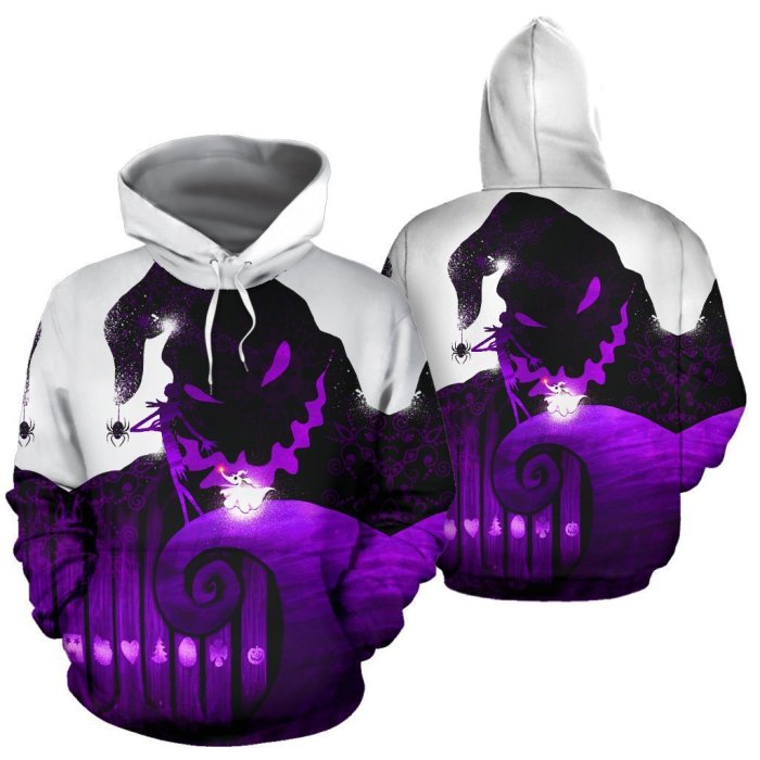 The Nightmare Before Christmas Anime Jack Sally 20 Unisex 3D Printed Hoodie Pullover Sweatshirt