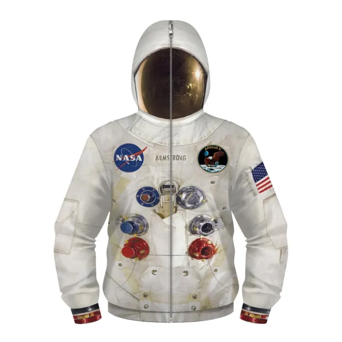 White Star Wars Soldiers Movie Boys Face Covered Cosplay Kids Sweatshirts Jacket Hoodies With Zipper For Children