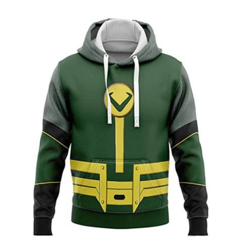 Loki Laufeyson Odinson God Of Evil Lies Movie Green Cosplay Unisex 3D Printed Hoodie Sweatshirt Pullover