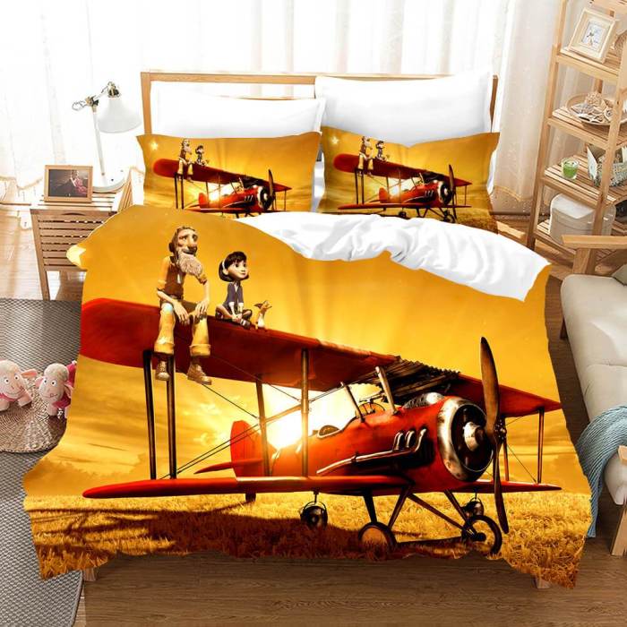 Le Petit Prince Cosplay Bedding Set Duvet Covers Comforter Bed Sheets