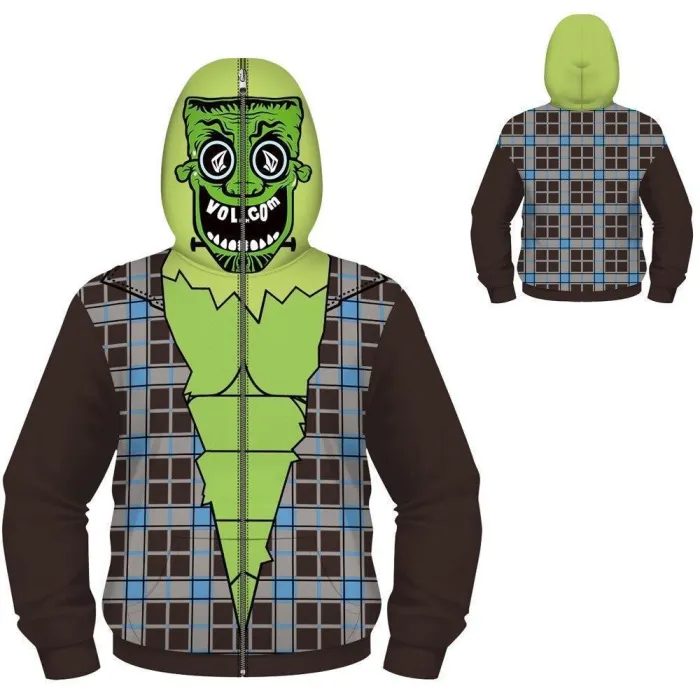 The Avengers Movie Boys Face Covered Space Suit Cosplay Kids Sweatshirts Jacket Hoodies With Zipper For Children