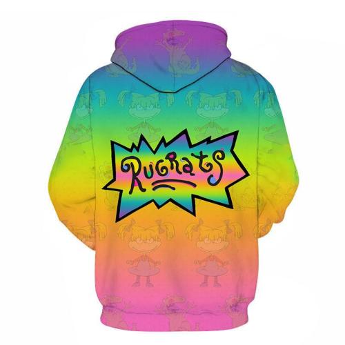 Rugrats In Paris Cartoon Anime Style 7 Cosplay Unisex 3D Printed Hoodie Sweatshirt Pullover