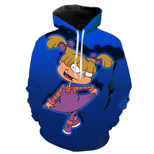 Rugrats In Paris Cartoon Anime Style 6 Cosplay Unisex 3D Printed Hoodie Sweatshirt Pullover