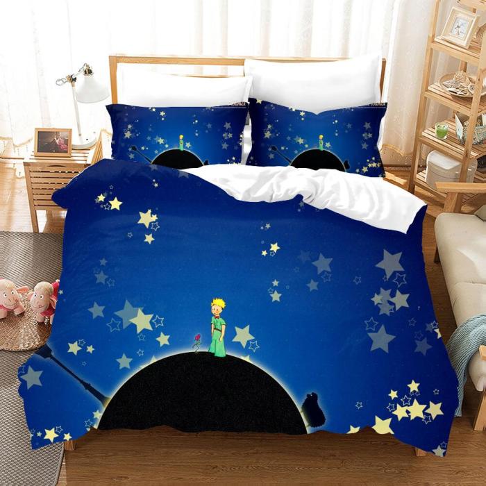 Le Petit Prince Cosplay Bedding Set Duvet Covers Comforter Bed Sheets
