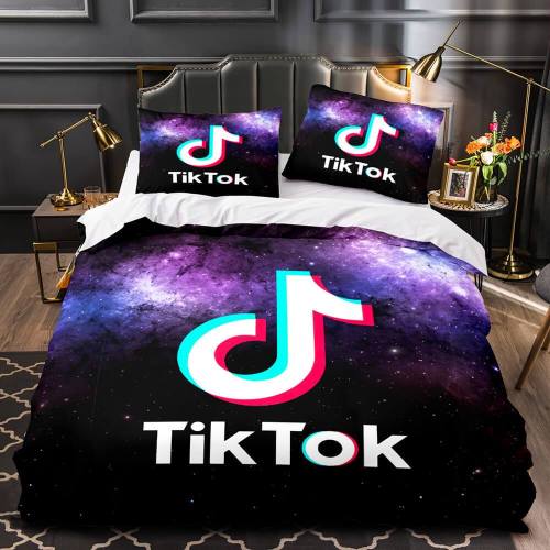Tiktok Comforter Bedding Sets Tik Tok Quilt Duvet Covers Bed Sheets