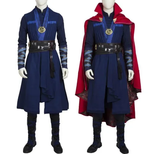 Doctor Strange Cosplay Stephen Dr. Strange Costume Full Set Suit
