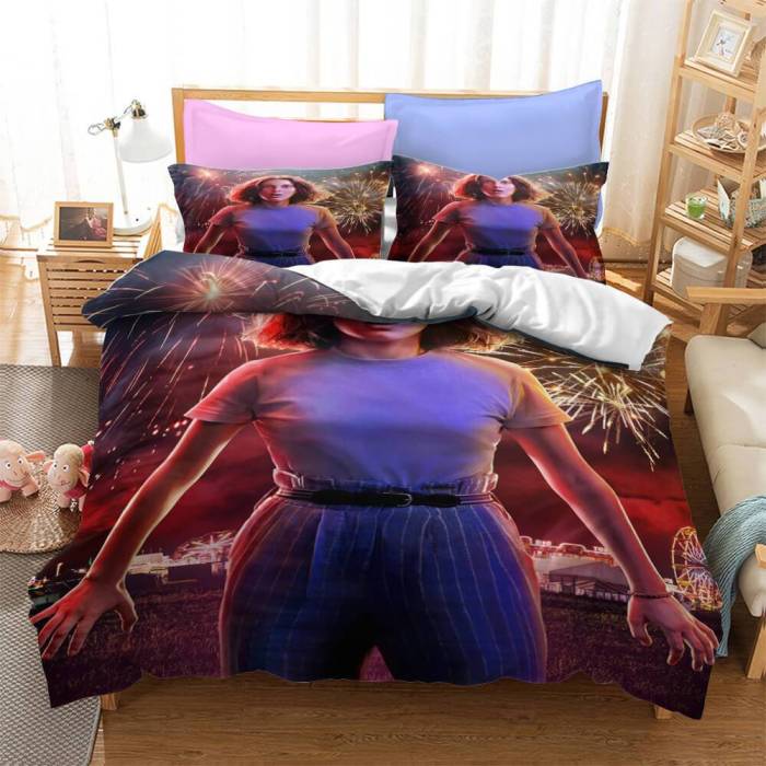 Stranger Things Cosplay Bedding Sets Duvet Covers Comforter Bed Sheets