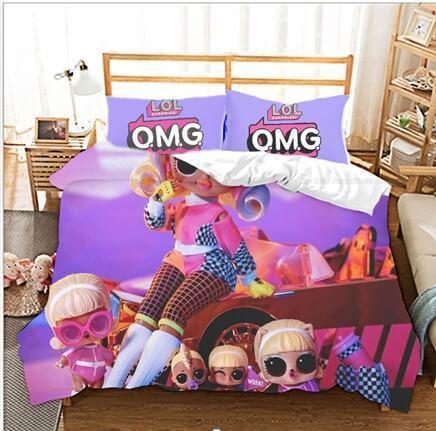 L.O.L Surprise Cosplay Bedding Sets Duvet Covers Comforter Bed Sheets