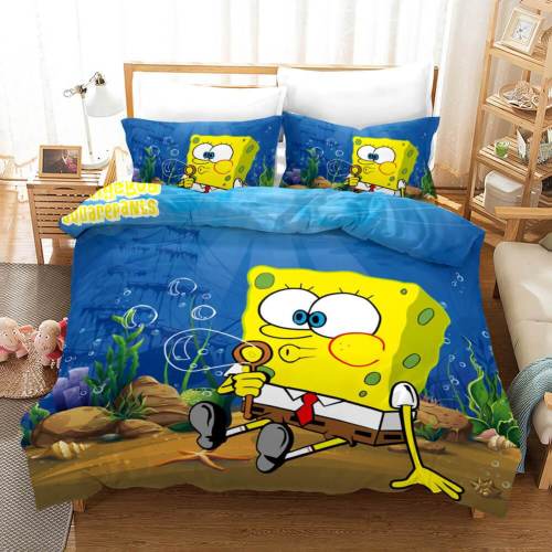 Cartoons Spongebob Squarepants Bedding Sets Duvet Covers Bed Sheets