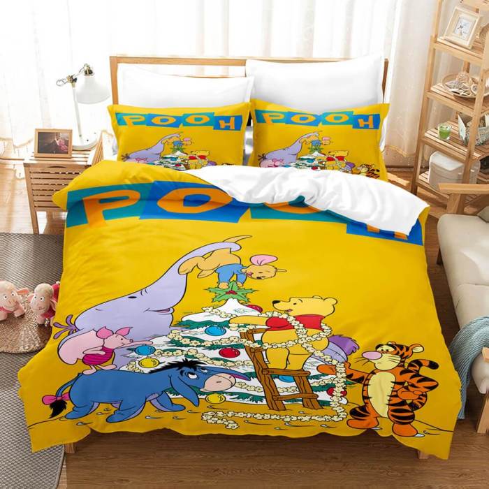 Winnie The Pooh Bedding Sets Duvet Covers Quilt Bed Linen Sheets Sets