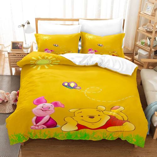 Winnie The Pooh Bedding Sets Duvet Covers Quilt Bed Linen Sheets Sets