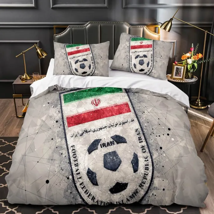 Cbf Brazil France Football Team Bedding Set Duvet Covers Bed Sheets