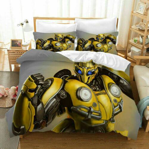 Transformers Optimus Prime Cosplay Bedding Set Duvet Cover Bed Sheets