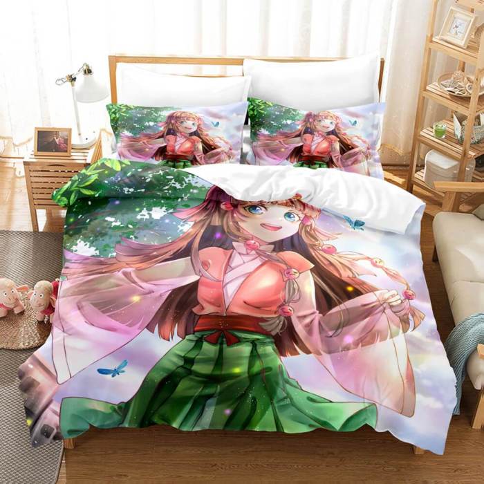 Hunter×Hunter Cosplay Bedding Set Comforter Duvet Cover Bed Sheets