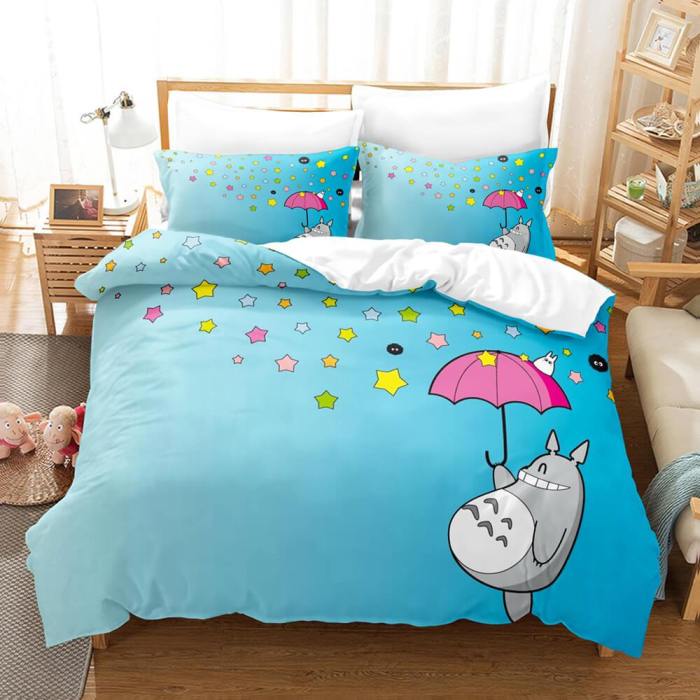 My Neighbor Totoro Girls Bedding Sets Duvet Covers Quilt Bed Sheets