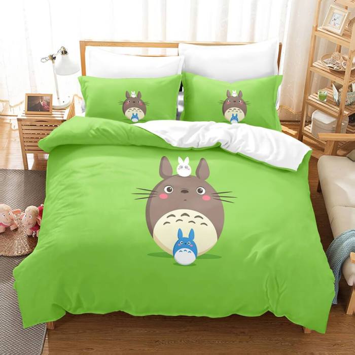 Miyazaki Hayao My Neighbor Totoro Bedding Sets Duvet Covers Bed Sheets