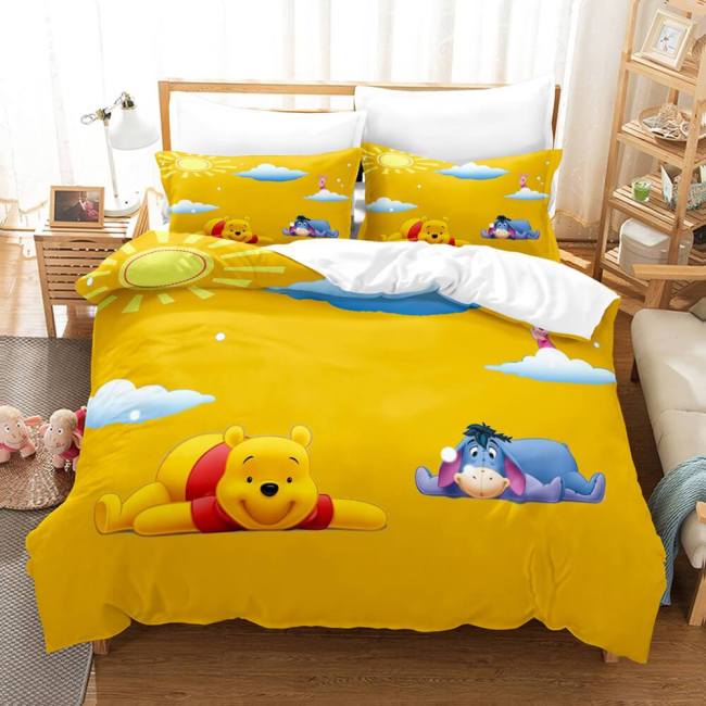 Winnie The Pooh Bedding Sets Duvet Covers Quilt Bed Linen Bed Sheets