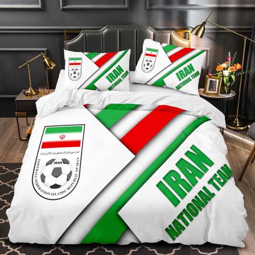 Cbf Brazil France Football Team Bedding Set Duvet Covers Bed Sheets