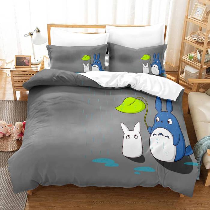 Anime My Neighbor Totoro Bedding Sets Duvet Covers Quilt Bed Sheets