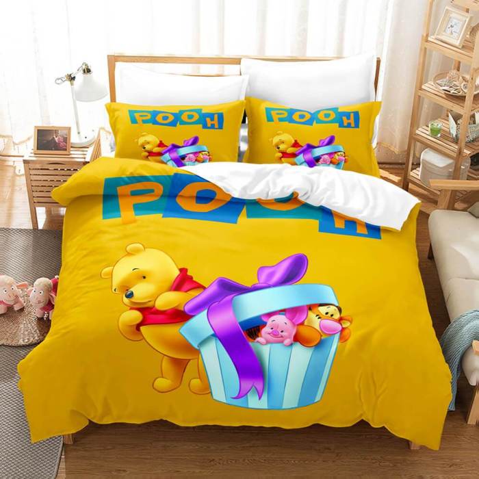 Winnie The Pooh Bedding Sets Duvet Covers Quilt Bed Linen Bed Sheets