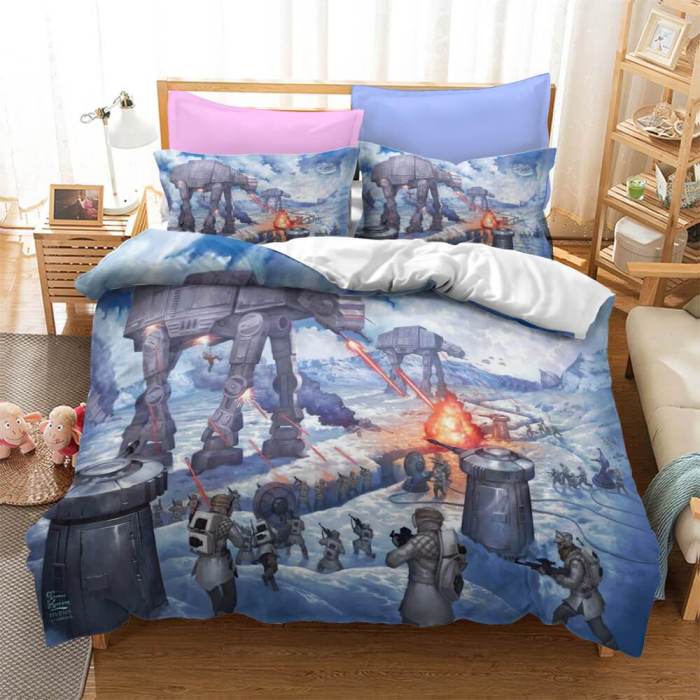 Star Wars Series Cosplay Bedding Set Quilt Duvet Cover Bed Sheets Sets